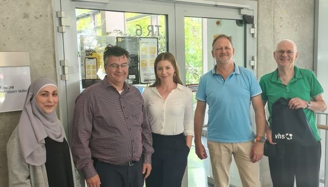 GRÜNE besuchen die vhs Region Kassel