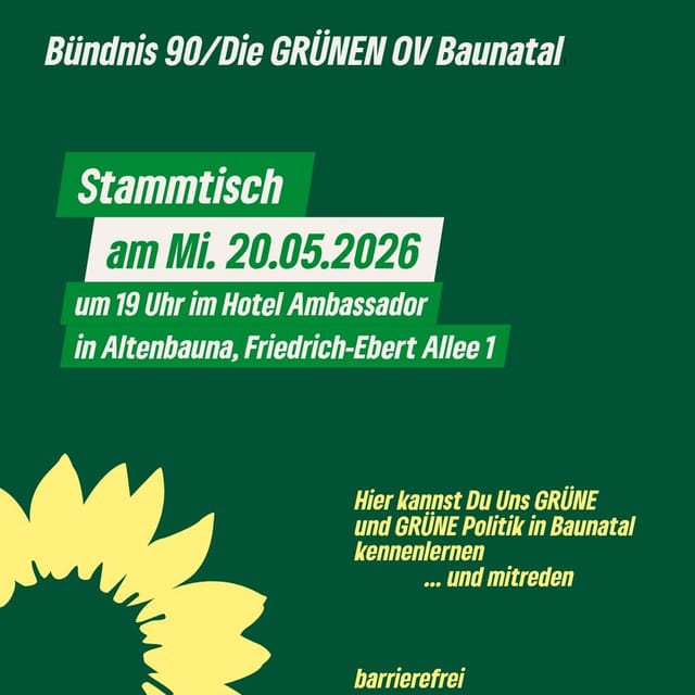 Einladung zum Stammtisch