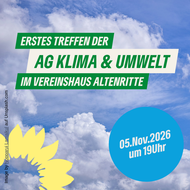 Erstes Treffen der AG Klima & Umwelt